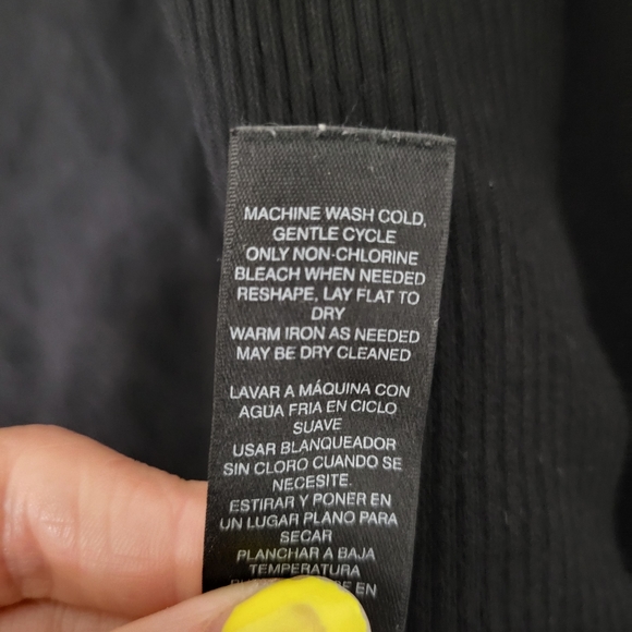 White house black market black open front cardigan - Picture 8 of 12